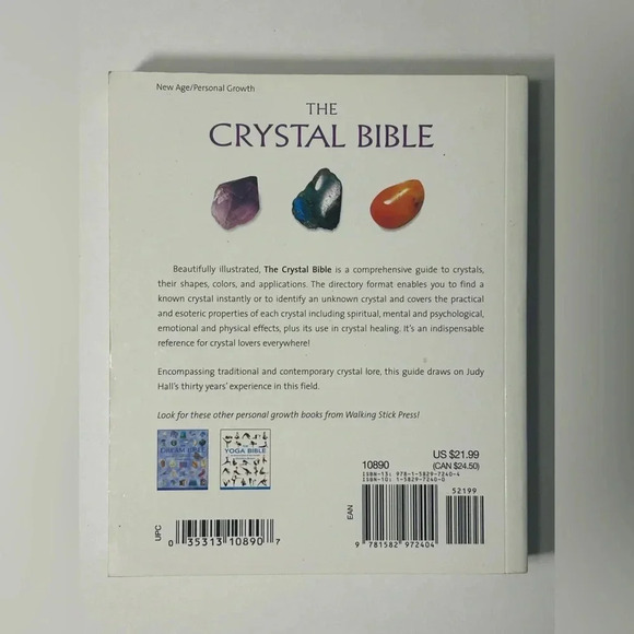 The Crystal Bible - A Definitive Guide to Crystals /  Judy Hall - 💎 - Picture 12 of 15